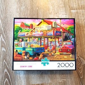 Country store 2000 piece puzzle buffalo